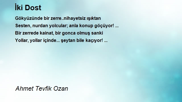 Ahmet Tevfik Ozan