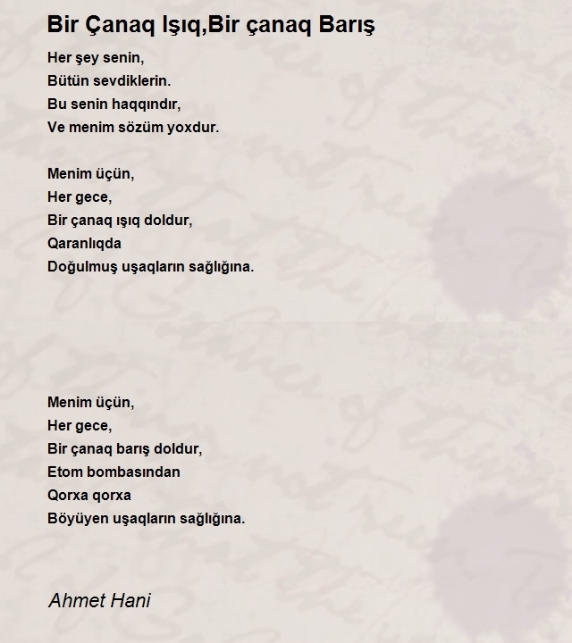 Ahmet Hani