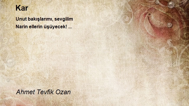 Ahmet Tevfik Ozan