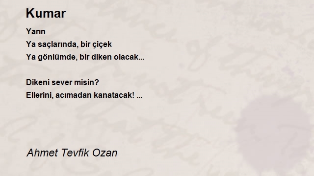 Ahmet Tevfik Ozan