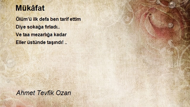 Ahmet Tevfik Ozan