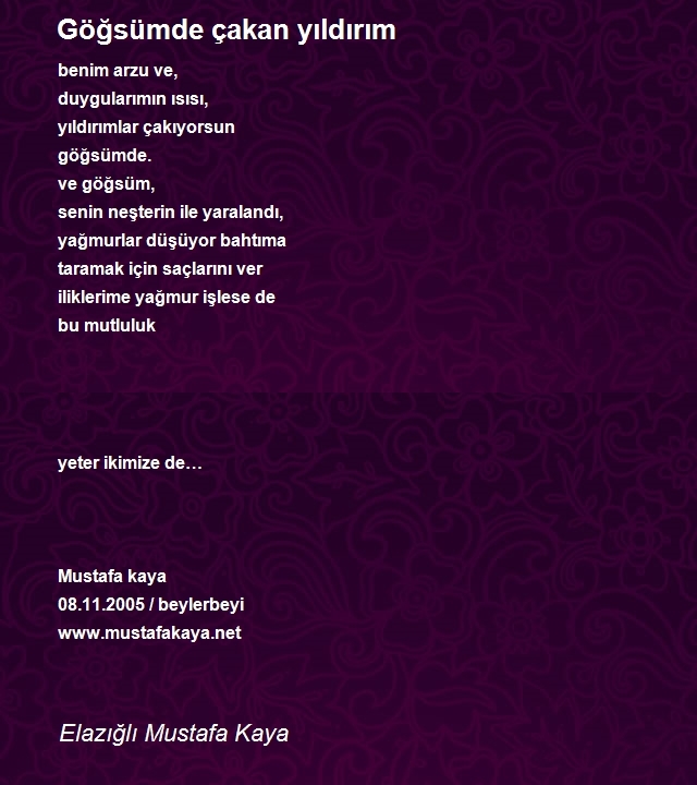 Elazığlı Mustafa Kaya