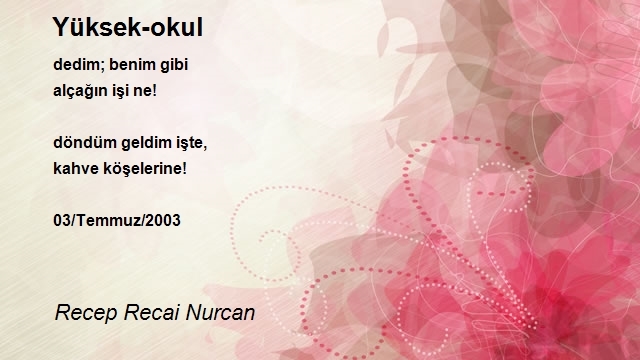 Recep Recai Nurcan