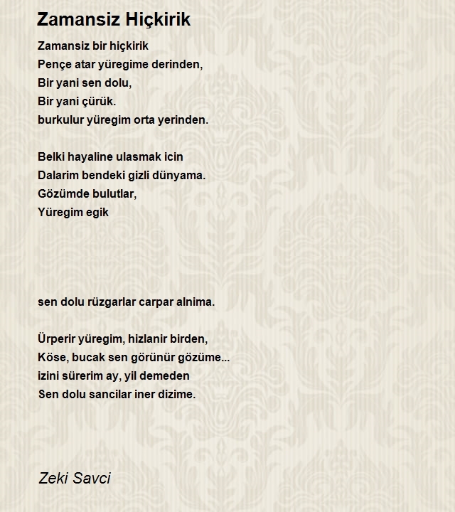 Zeki Savci