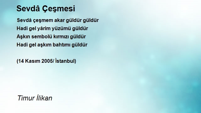 Timur İlikan