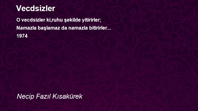 Necip Fazıl Kısakürek