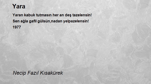 Necip Fazıl Kısakürek