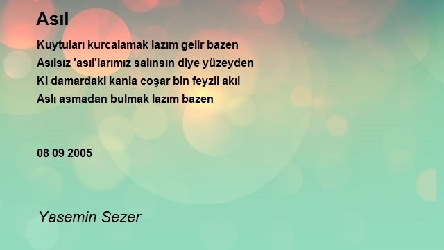 Yasemin Sezer