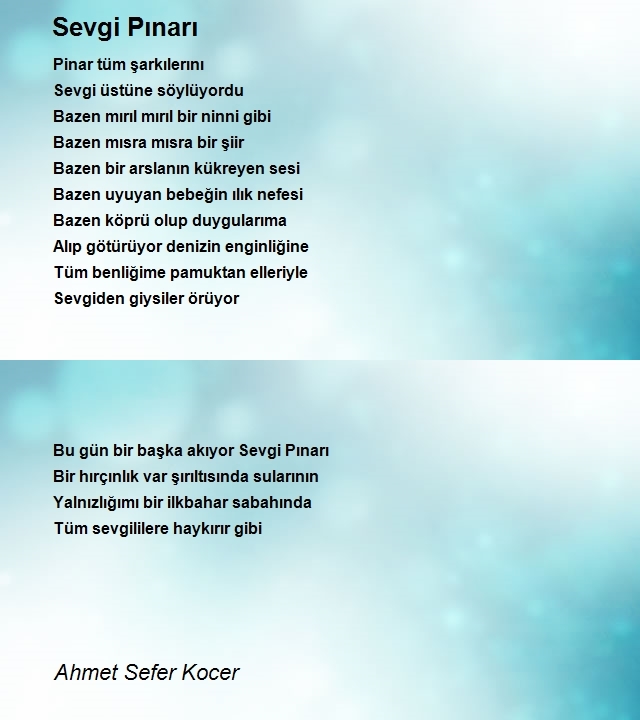 Ahmet Sefer Kocer