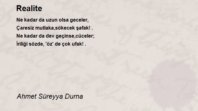 Ahmet Süreyya Durna