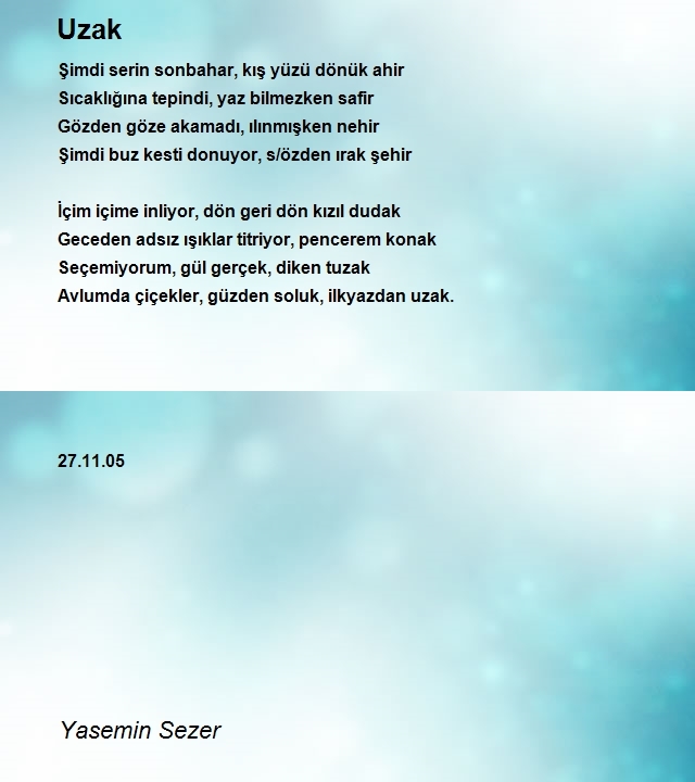 Yasemin Sezer