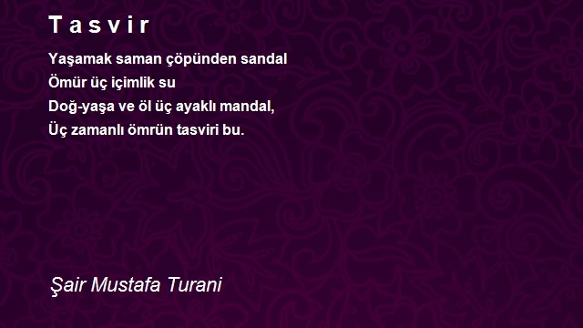 Şair Mustafa Turani