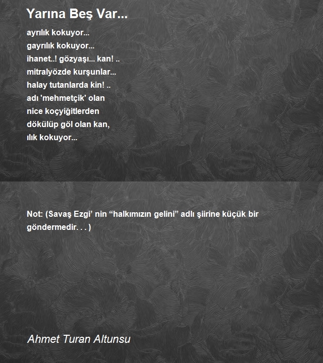 Ahmet Turan Altunsu