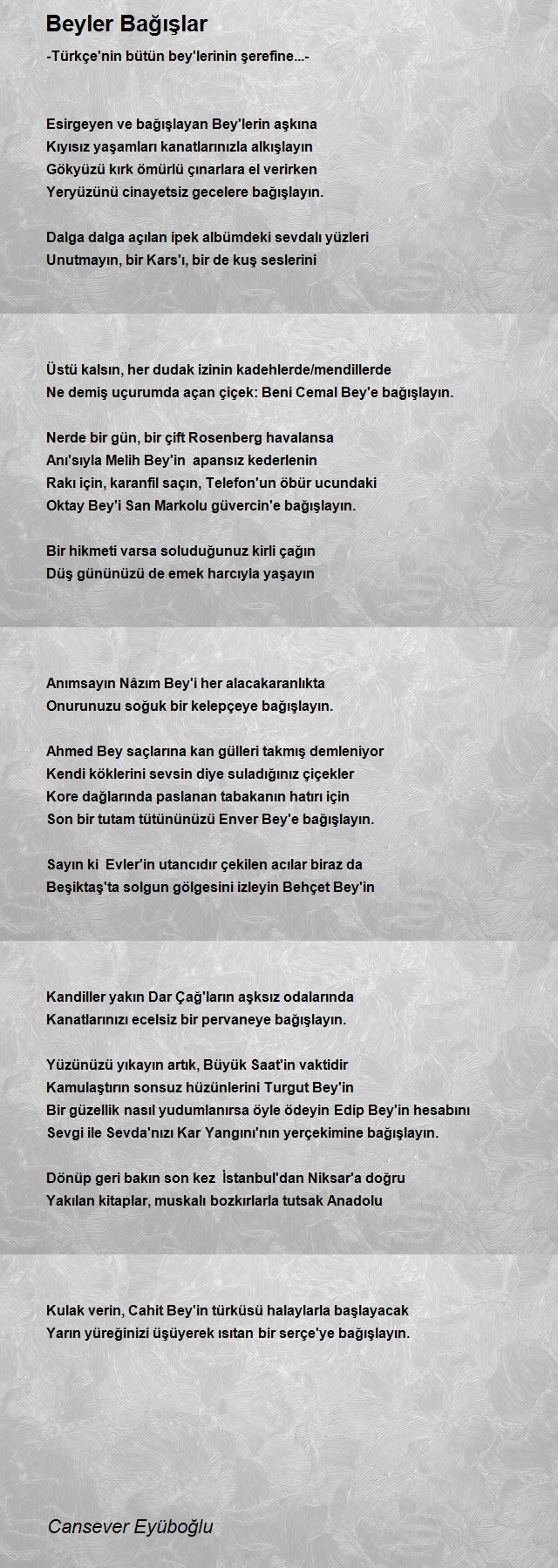 Cansever Eyüboğlu