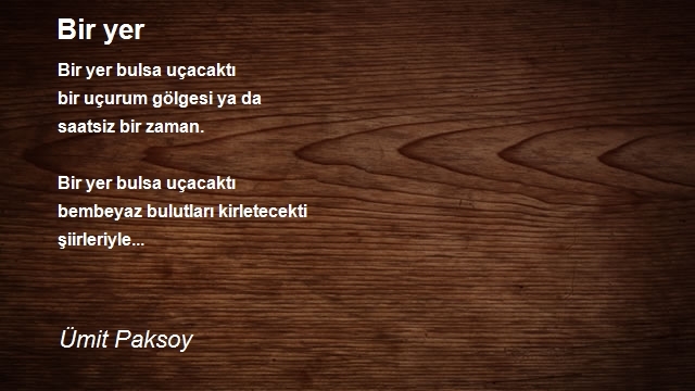 Ümit Paksoy