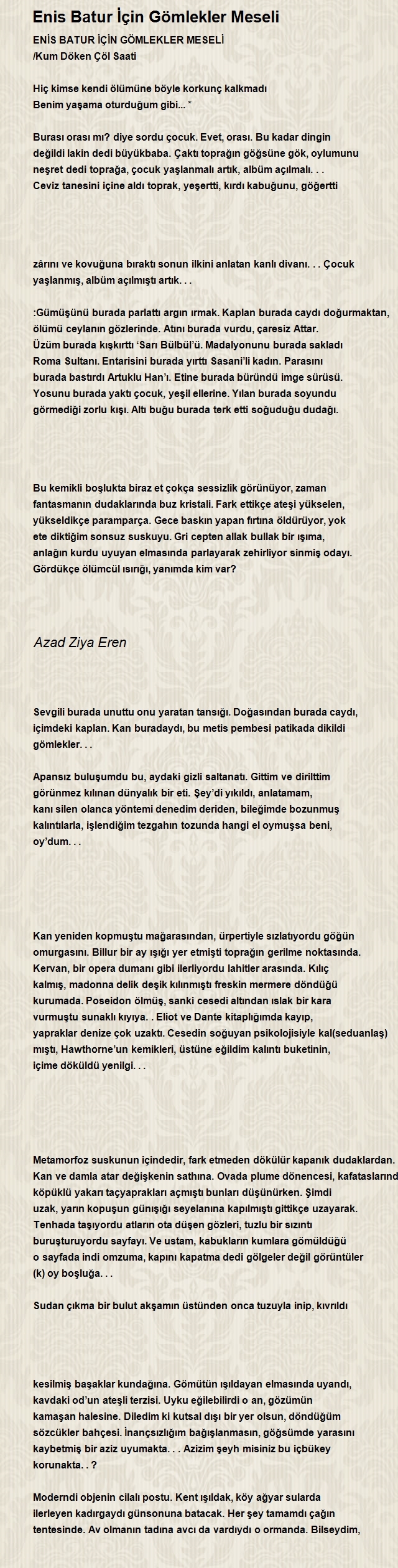 Azad Ziya Eren