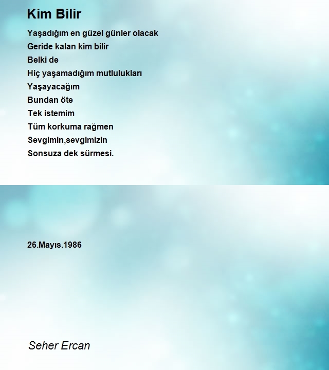 Seher Ercan