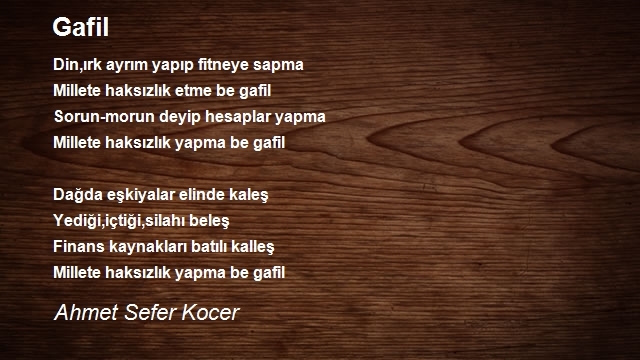 Ahmet Sefer Kocer