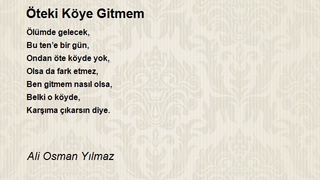 Ali Osman Yılmaz