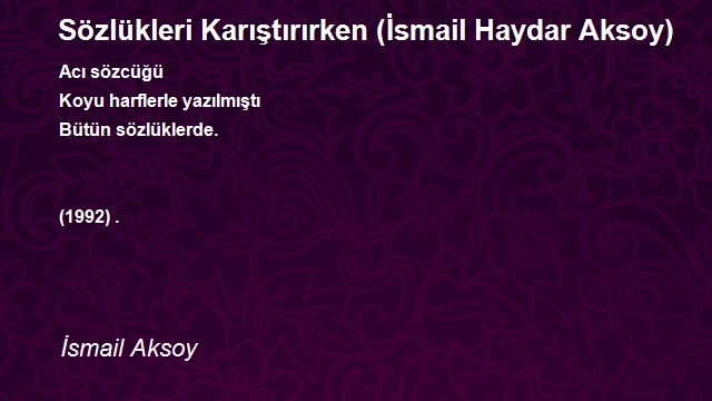 İsmail Aksoy