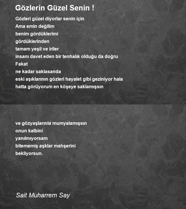 Sait Muharrem Say