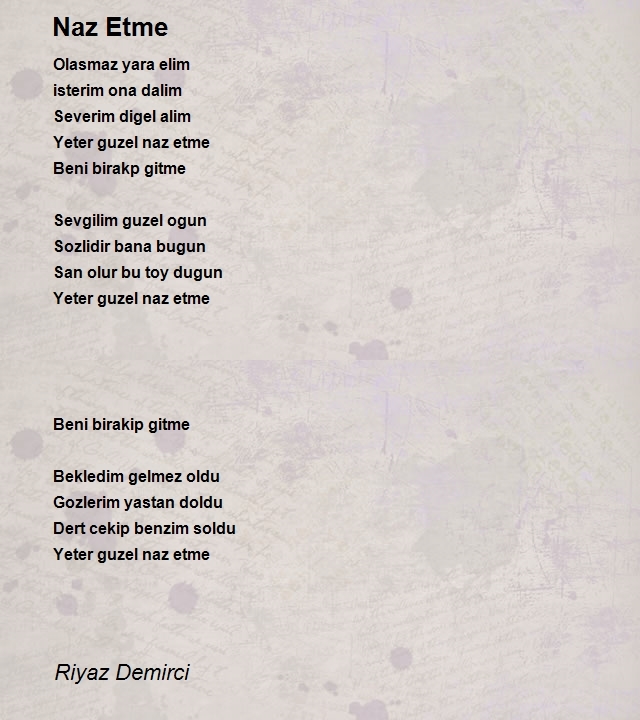 Riyaz Demirci