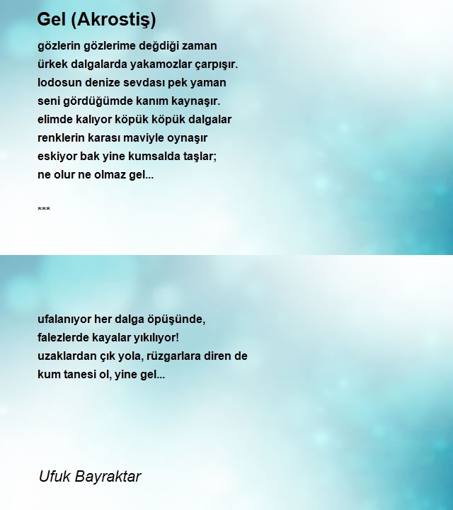 Ufuk Bayraktar