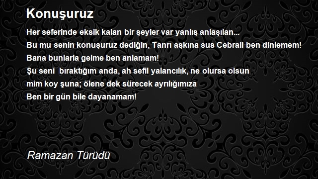 Ramazan Türüdü