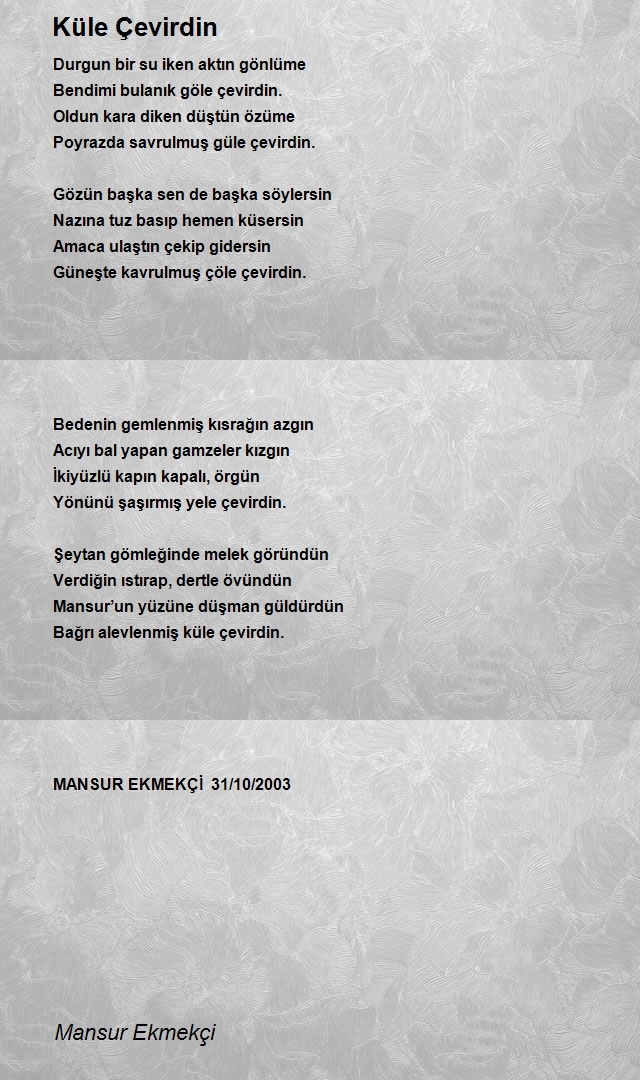 Mansur Ekmekçi