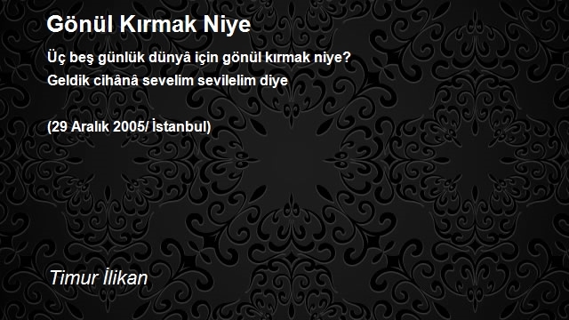 Timur İlikan