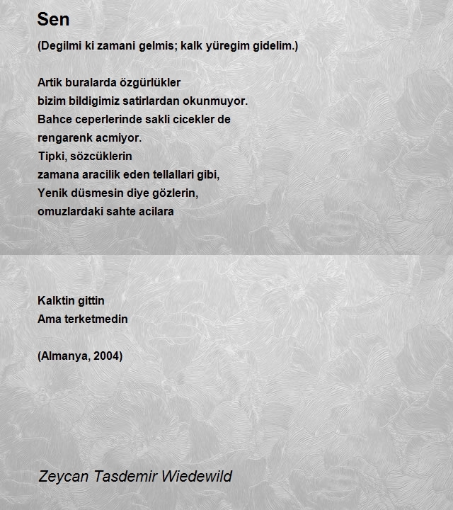 Zeycan Tasdemir Wiedewild