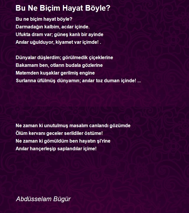 Abdüsselam Bügür