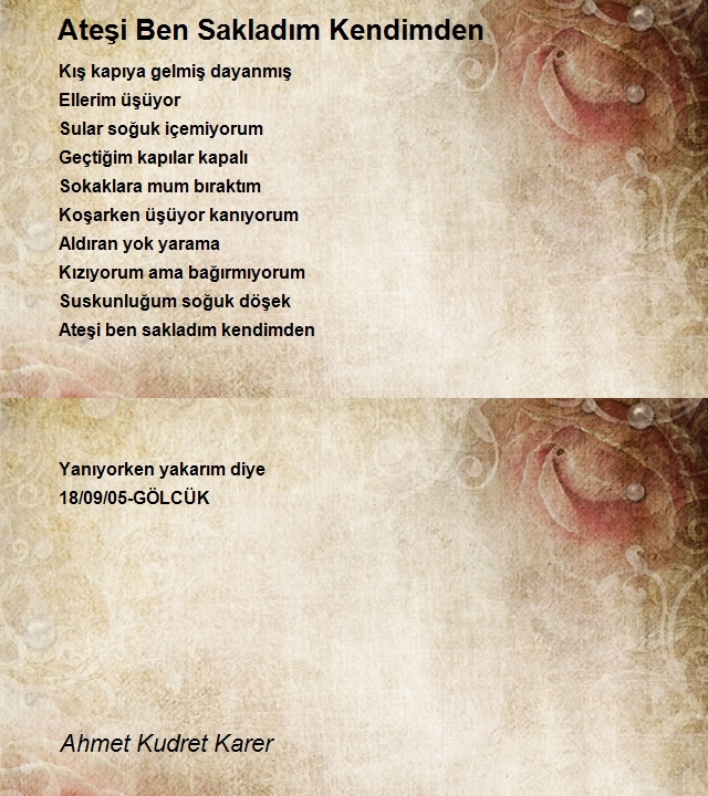 Ahmet Kudret Karer