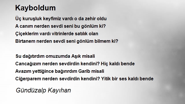 Gündüzalp Kayıhan