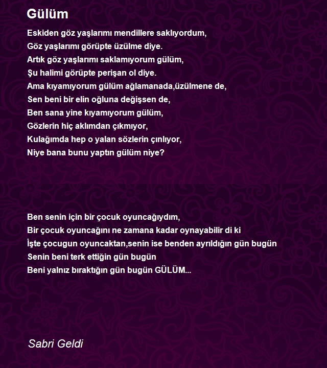 Sabri Geldi