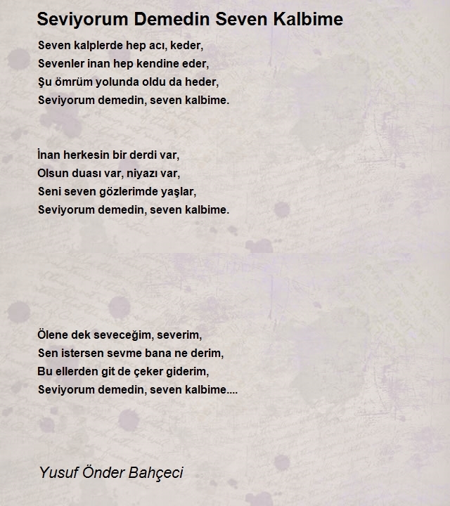 Yusuf Önder Bahçeci