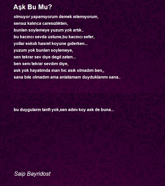 Saip Bayridost