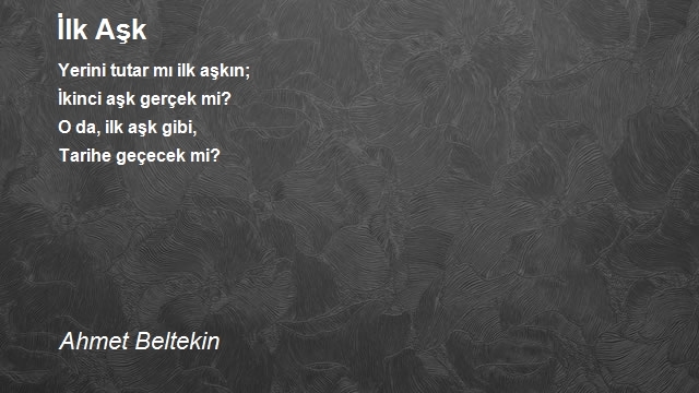 Ahmet Beltekin