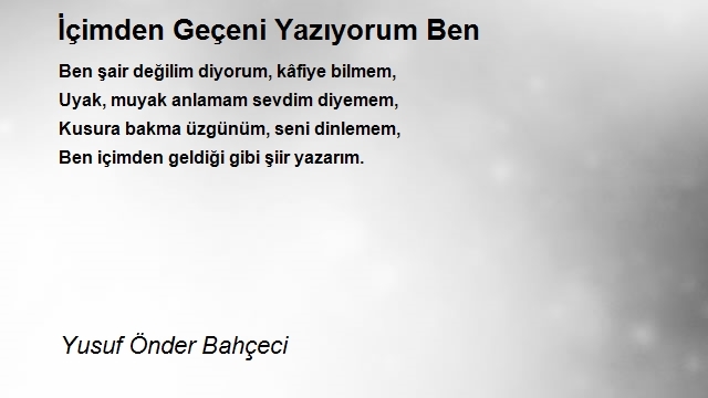 Yusuf Önder Bahçeci