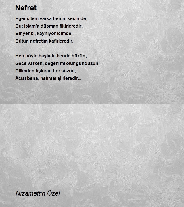 Nizamettin Özel