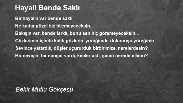 Bekir Mutlu Gökçesu