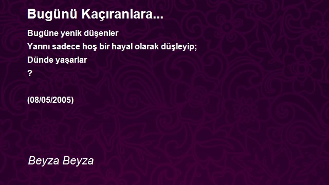 Beyza Beyza