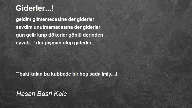 Hasan Basri Kale