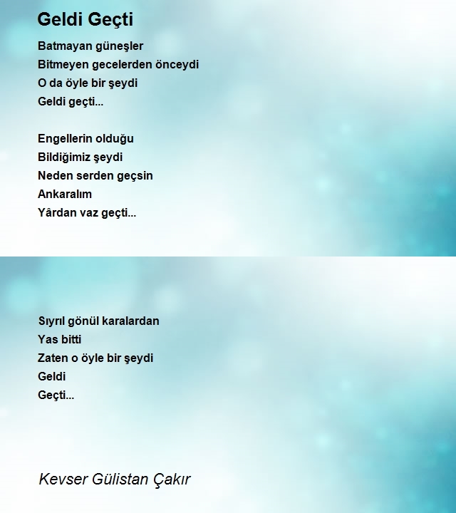 Kevser Gülistan Çakır