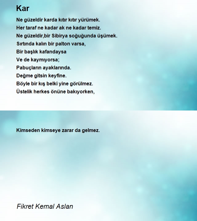 Fikret Kemal Aslan