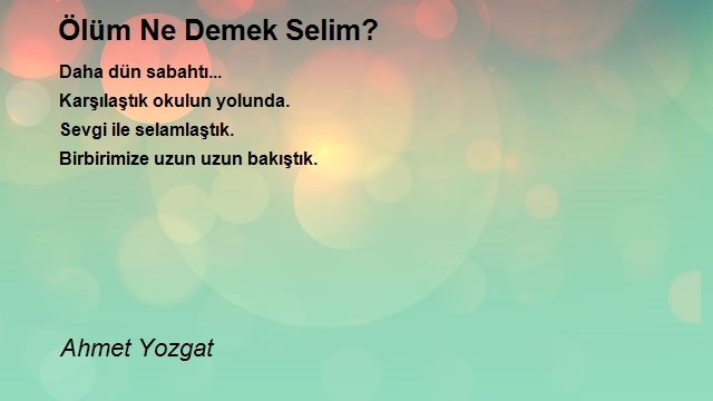 Ahmet Yozgat