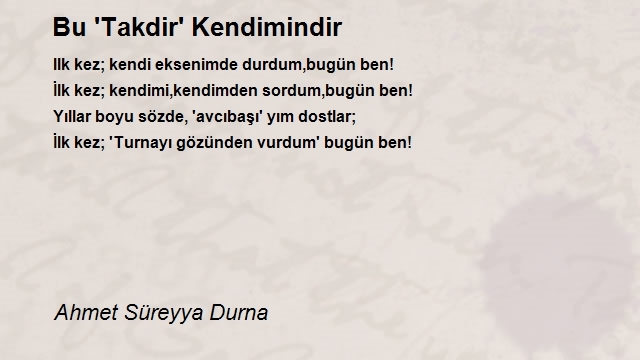 Ahmet Süreyya Durna