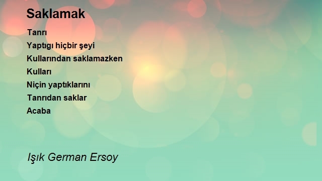 Işık German Ersoy 