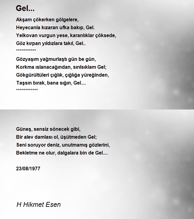 H Hikmet Esen