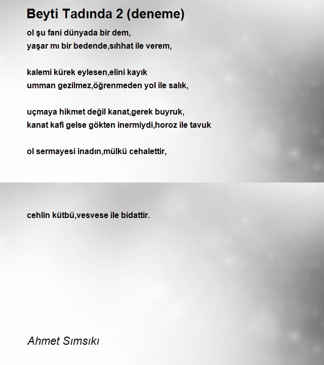 Ahmet Sımsıkı